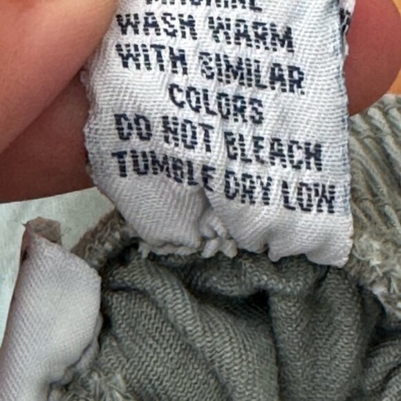 Kids Olive Green Elastic Waist Shorts - Picture 6 of 9